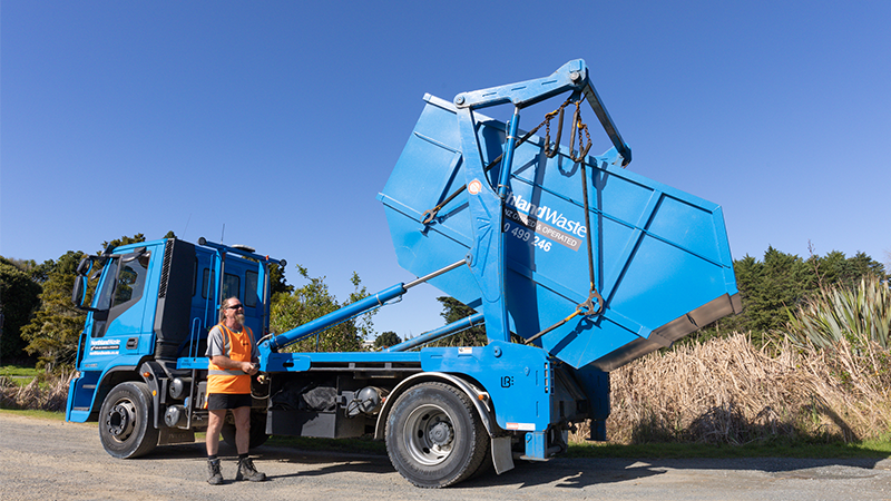 Skip BIn Truck Desktop